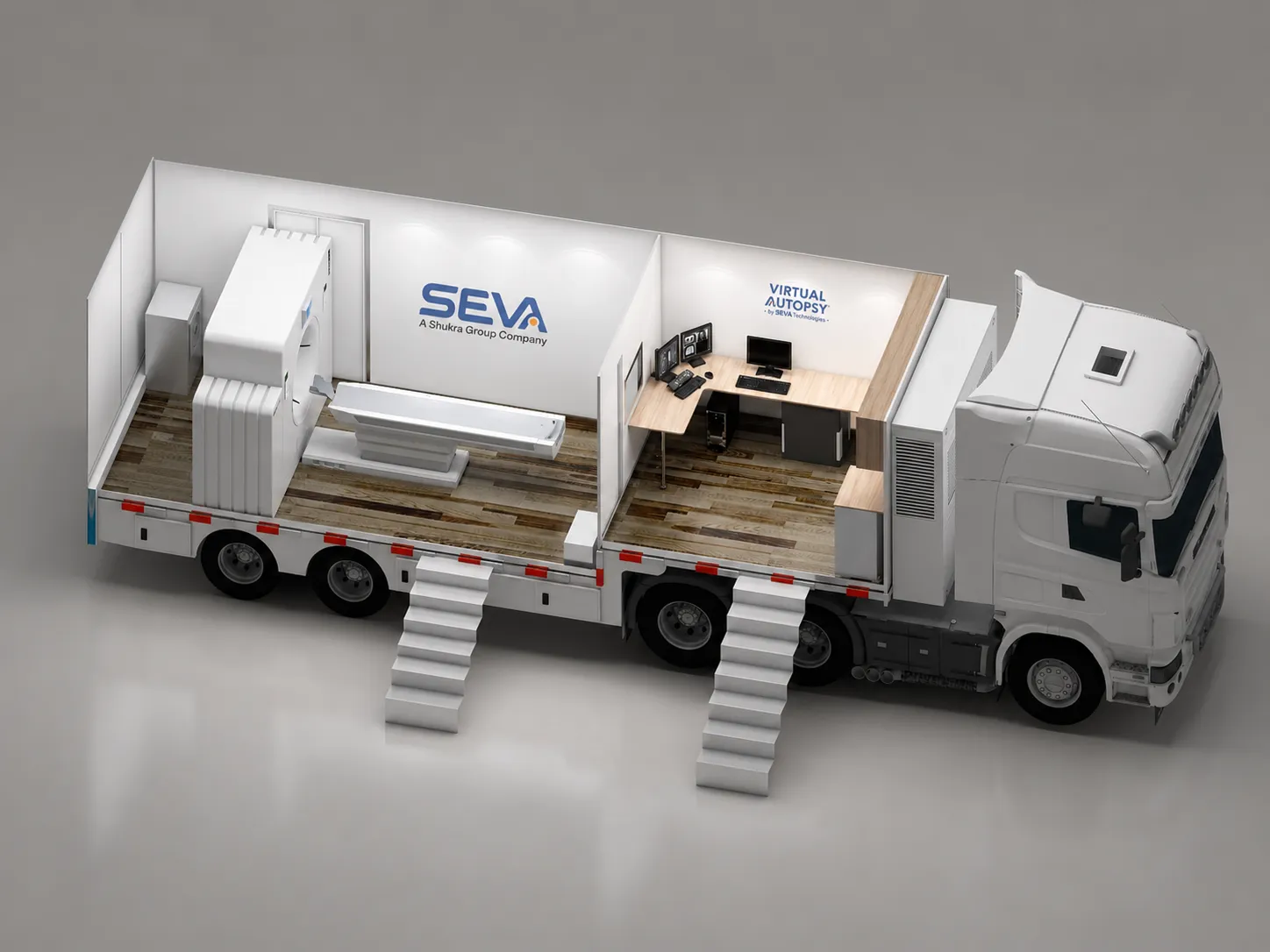 Virtual Autopsy Mobile Unit